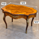 bronz detaylı sehpa SH0006
