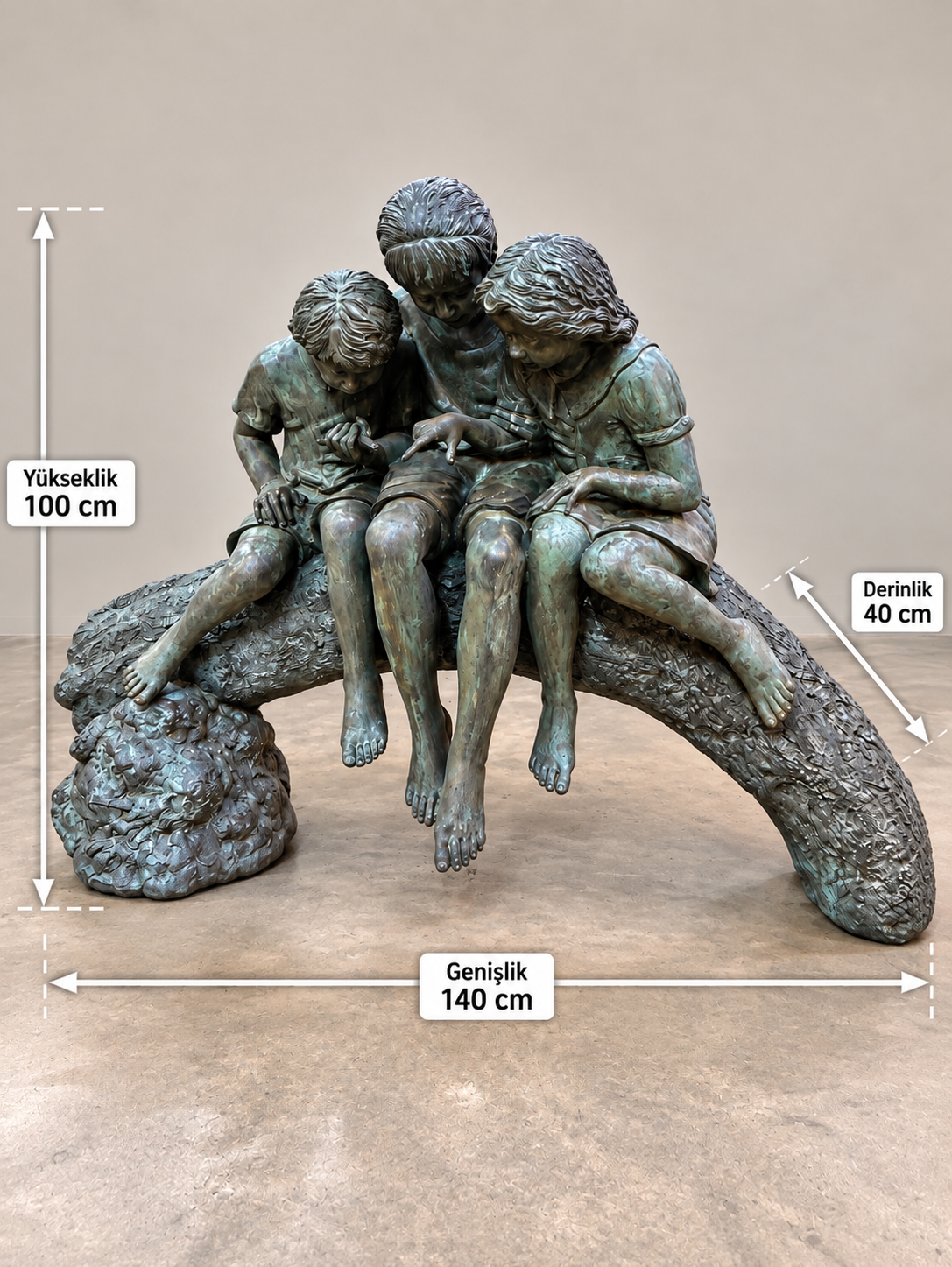 ea3d80b6-68bb-4eb5-a378-845d850770b7 Bronz heykel BR0005 - Görsel 1